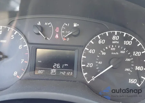 2016 Nissan Sentra S из США, поврежденный, VIN 3N1AB7AP1GY255519